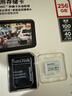 闪迪（SanDisk）256GB TF（MicroSD）4K内存卡 行车记录仪 监控摄像头专用 循环录制20,000小时 高耐用存储卡 实拍图