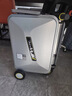 爱尔威（Airwheel）电动行李箱可骑行智能拉杆登机箱可坐可代步20英寸 SX豪华版一银 实拍图