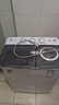 小鸭洗衣机半自动双桶双缸家用大容量小型租房宿舍波轮脱水甩干两用双杠省电老式强动力易操作以旧换新 8.5公斤 双缸 洗5.5+脱3.0 强劲电机全国联保 实拍图