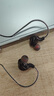纽曼XL17 mp3版 手机直播K歌耳机有线3.5mm游戏带麦主播直播专用声卡入耳式电脑降噪耳返 黑色 实拍图