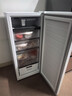 美的（Midea）无霜王176L立式家用冰柜风冷无霜变频冷藏冷冻柜电控冷柜一级能效小型冰箱BD/BC-176WEM国家补贴 实拍图