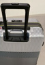 新秀丽行李箱拉杆箱可扩展时尚商务密码登机箱子旅行婚箱学生男女\GN0 银色|可扩展【全球3年联保】 24英寸 |净重3.76kg-可托运 实拍图