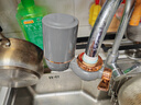 美的（Midea）净水器水龙头过滤器家用自来水滤水器直饮前置过滤器厨房卫生间通用除水垢除余氯双出水可清洗滤芯 一机五芯【四年免换芯】 实拍图