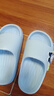 巴布豆儿童拖鞋男女童宝宝软底居家浴室夏季凉拖鞋 浅兰 170码 实拍图