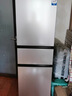 海尔（Haier）「真省电」217L三门家用小户型冰箱抗菌净味一级能效风冷无霜星辉银BCD-217WGHC3E9S9国家补贴 实拍图