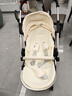 酷贝乐（coballe）婴儿车0-3岁用折叠可坐可躺减震遛娃神器轻便溜娃新生儿宝宝推车 极光白(轻巧便携+全罩遮阳) 实拍图