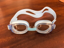 SWANS儿童泳镜日本进口高清防水防雾男女童大框游泳眼镜游泳装备湖水蓝 实拍图