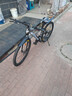 金武端自行车成人山地车公路赛车单车骑行变速超轻越野中学生初中青少年 顶配版-辐条轮-黑白色 26寸21速 实拍图