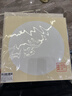 一海堂 文化宣纸 生宣卡纸 国画山水工笔画装框用软卡圆形镜片纸 半生圆外浅仿古内白33cm*10张 开学季卡纸 实拍图
