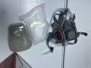 乐优佰易 防毒面具 护面口罩防粉尘/苯 化工喷漆印刷 配A1褐色滤盒八件装LYBY-950 实拍图