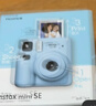 INSTAX富士instax立拍立得 一次成像相机 miniSE（mini7+升级款）蓝色 实拍图