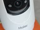 海尔（Haier）无线家用摄像头手机远程监控器360度无死角带夜视全景语音自动旋转可对话室内外云台 实拍图