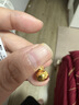 六福珠宝520礼物黄金吊坠葫芦足金挂坠不含项链 计价L01GTBP0009 约1.30克 实拍图