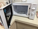 格兰仕（Galanz）微波炉家用小型便捷微波炉 360°转盘加热旋钮操控易洁内胆操作简单SE(W3) 实拍图