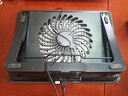 酷睿冰尊（ICE COOREL）笔记本散热器底座D18 铝合金面板降温电脑支架桌面增高桌手提电脑可调速排风扇散热板适用华为联想 实拍图
