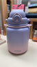 膳魔师（THERMOS）吨吨桶大肚杯316L不锈钢大容量儿童保温杯高颜值生日礼物TEMA 梦幻泡泡附杯带吸管 950ml 热卖推荐 实拍图