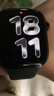 Apple/苹果 Watch S11 智能手表GPS款46毫米亮黑色铝金属表壳黑色运动型表带M/L MEVH4CH/B 实拍图