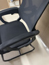 舒客艺家电脑椅办公椅职员网椅会议椅家用靠背休闲椅子弓形学生宿舍学习椅 WE黑色弓形-可后躺【海绵款】 实拍图