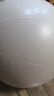 Keep瑜伽球防滑抗压普拉提健身专用孕妇助产训练平衡球 燕麦白55cm 实拍图