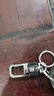 金达日美钥匙扣男创意钥匙圈环不锈钢钥匙圈双环钥匙链腰挂锁匙扣防丢钢圈 实拍图