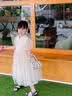 玫初莎女童夏款国风连衣裙2026新款夏季洋气时髦儿童汉服公主裙女孩裙子 杏色 150 【建议身高145cm左右】 实拍图