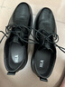 海澜之家HLA皮鞋男商务休闲春夏正装德比鞋子HAAPXM1EBH077 黑色43 实拍图