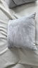 京东京造棉花糖抱枕 超柔棉棉绒沙发床头客厅办公室腰靠枕垫 灰色45x45cm 实拍图