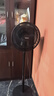 美的（Midea）【超级单品】七叶轻音立式电风扇家用柔风落地扇台式桌面小型风扇大风量节能摇头宿舍电扇 SAF30AB 实拍图