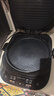美的（Midea）电饼铛家用 双面加热加深大火力40mm加深34cm烙饼煎饼锅三明治早餐机可拆钛陶煎烤机电饼档JKE3483 实拍图