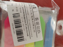 金值 1700枚透明防水索引标签贴纸指示荧光膜标记彩色便签小条便利贴书签记号分类引索分页粘性强N次贴 实拍图