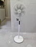 美的（Midea）【闪拆系列】一键闪电拆装直流变频家用语音电风扇一级能效轻音落地扇大风力卧室立式电扇SDJ30BC 实拍图