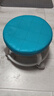 【京喜甄选】椅子万向轮美缝凳子带轮旋转擦地矮凳美甲修脚凳滑轮 儿童凳-浅蓝色款 实拍图