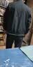 罗蒙（ROMON）外套男春季时尚夹克男士行政商务休闲立领棒球服上衣男深兰XL 实拍图