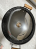中康铁锅炒锅经典款深氮极铁无涂层精铁防锈双耳明火燃气通用36cm圆底 实拍图