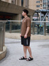 爱步（ECCO）拖鞋男 魔术贴勃肯鞋男士男鞋凉鞋外穿一字带拖鞋 科摩500904 黑色50090401001 41 实拍图