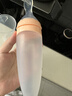 英氏（YEEHOO）婴儿米糊软勺奶瓶宝宝辅食神器挤压式米粉喂养食器工具 粉黄色 实拍图