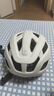京东京造 自行车头盔骑行头盔磁吸风镜山地公路车安全帽ZX21米白 实拍图