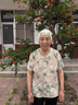 戴妈妈奶奶装套装夏装短袖妈妈装2025新款老年女装60-80岁老年人衣服t恤 蓝色冰丝两件套 3XL 建议115-130斤 实拍图
