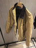 马登工装底特律猎装夹克男美式复古J001巴恩风翻领谷仓外套春季新款 卡其色 【美拉德穿搭/星际穿越同款/防风外套】 L 实拍图