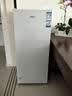 海尔（Haier）山茶花138L立式冰柜小型家用小冰柜风冷无霜一级节能大容量深冷冷柜小冰箱BD-138WGH90WF换新补贴 实拍图
