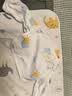 童泰婴儿半背衣春秋纯棉和尚服初生宝宝衣服满月服上衣蓝色52cm 实拍图