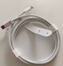 华为6A数据线 USB Type-C转USB Type-C 线长1m/高品质线芯/持久耐用 白色 实拍图