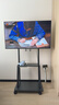 贝石 移动电视支架(32-100英寸)通用落地电视挂架电视推车 视频会议显示屏移动推车落地电视支架 【32-70英寸】家商两用 加强承重 实拍图