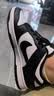 耐克NIKE女休闲板鞋 DUNK 运动鞋DD1503-101白黑38 实拍图