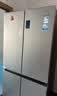 海尔（Haier）「465超薄大容量升级款」501L十字门冰箱抗菌双净化超薄一级风冷无霜BCD-501WGHTDEDH9U1国家补贴 实拍图