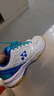 尤尼克斯（YONEX）羽毛球鞋yy入门级训练减震动力垫男女SHB101CR 白/蓝42码 实拍图