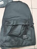 休闲书包男帆布简约双肩包男韩版背包男潮大容量中学生书包旅行包 标准款黑色（不能充电听歌） 实拍图
