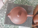 京东京造 宜兴紫砂壶 手工【原矿紫泥】煮茶泡茶壶茶具 西施壶210ml 实拍图