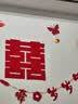 仕彩 婚房布置结婚新房客厅沙发背景墙装饰婚礼男方女方房间喜结良缘 实拍图