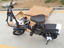 新大洲新国标代驾折叠电动车超长续航 锂电池电瓶助力自行单车轻便迷你小型男女士代步上班用可放后备箱 避震顶配-22减震-松下S级40A纯电≤120km 实拍图